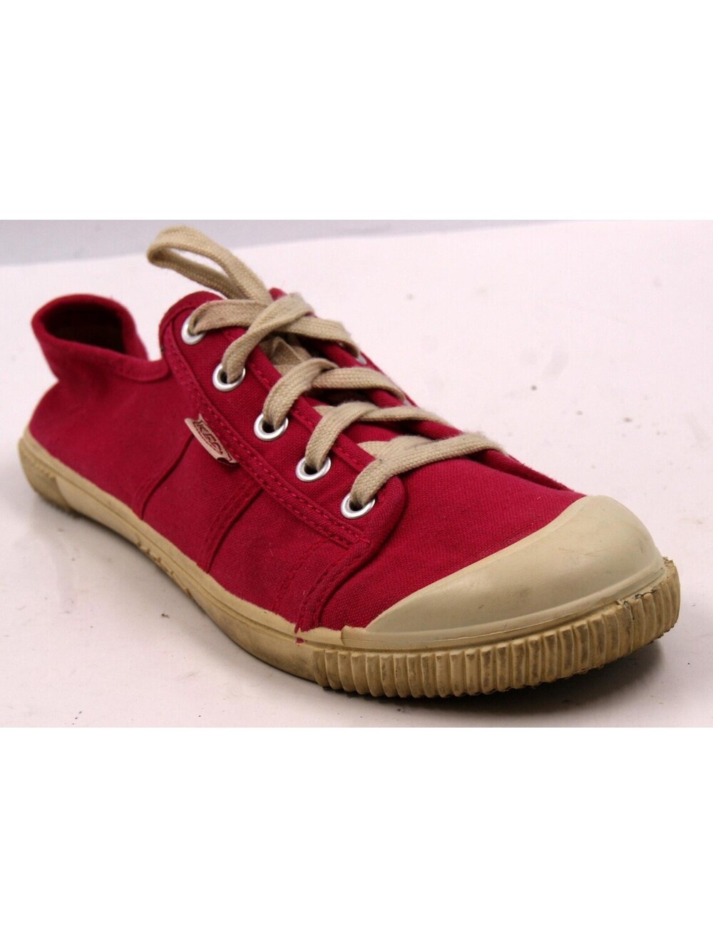 Keen Maderas Lace Women's Sneakers Sz 8 Barberry White Canvas Flat Shoes